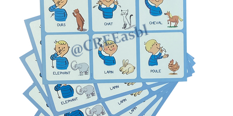 PACK CARTES « ANIMAUX »