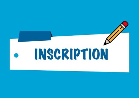 FORMULAIRE D'INSCRIPTION