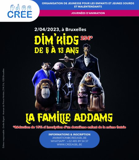 DIM'KIDS - LA FAMILLE ADDAMS